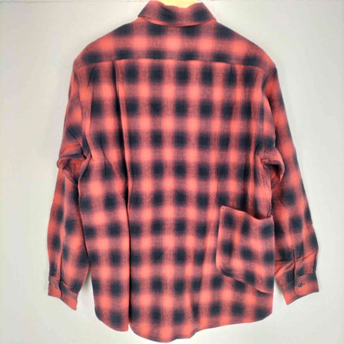 ササフラス SASSAFRAS DIGGIN SHIRT OMBRE CHECK メンズ L