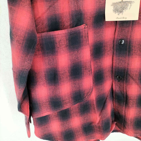 ササフラス SASSAFRAS DIGGIN SHIRT OMBRE CHECK メンズ L