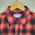 ササフラス SASSAFRAS DIGGIN SHIRT OMBRE CHECK メンズ XL