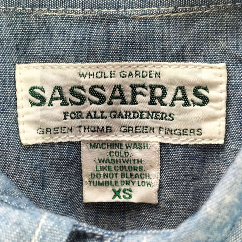 ササフラス SASSAFRAS GARDENING AT NIGHT SHIRT メンズ XS