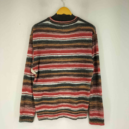 ザラ ZARA ストライプジャガードセーター ニット メンズ M