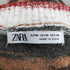 ザラ ZARA ストライプジャガードセーター ニット メンズ M