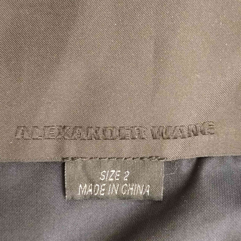 アレキサンダーワン Alexander Wang カットアウト ブルゾン シースルー パンチホール メンズ JPN:2