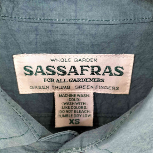 ササフラス SASSAFRAS DIGGIN SHIRT メンズ XS