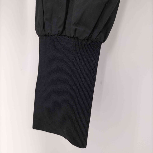 ザラ ZARA パフスリーブ ドッキングニットシャツ レディース import:S