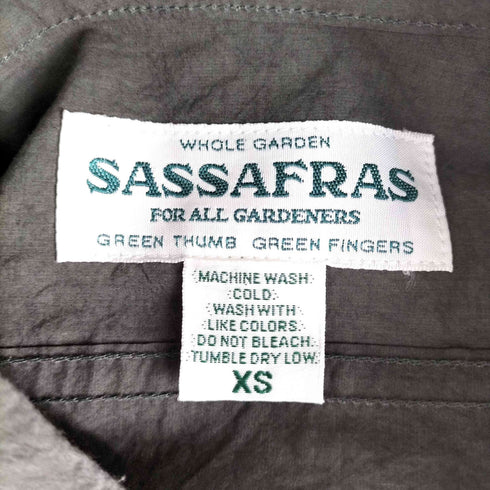 ササフラス SASSAFRAS DIGGIN SHIRT メンズ XS
