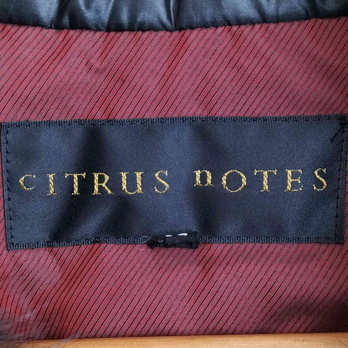 CITRUS NOTES フォックスファー ダウンコート レディース 36