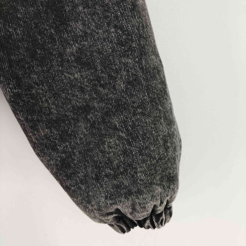 ザラ ZARA 中綿ブラックデニムジャケット メンズ S