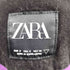 ザラ ZARA 中綿ブラックデニムジャケット メンズ S