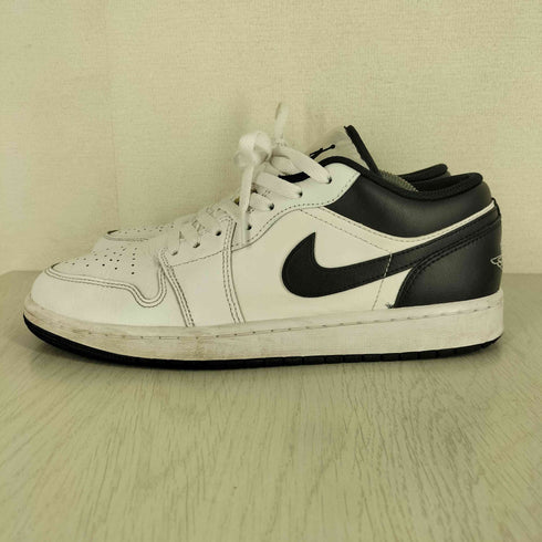 ジョーダンブランド JORDAN BRAND AIR JORDAN 1 LOW WHITE/BLACK-WHITE メンズ JPN:27.5