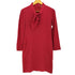 ピエールカルダン pierre cardin シルク100 総柄 ボウタイワンピース レディース 7