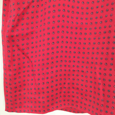 ピエールカルダン pierre cardin シルク100 総柄 ボウタイワンピース レディース 7