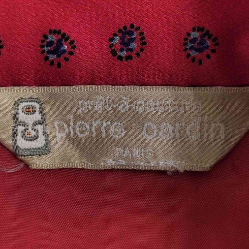 ピエールカルダン pierre cardin シルク100 総柄 ボウタイワンピース レディース 7