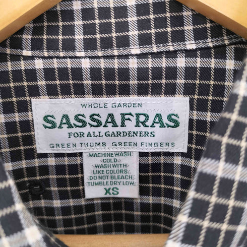 ササフラス SASSAFRAS GREEN THUMB SHIRT メンズ XS