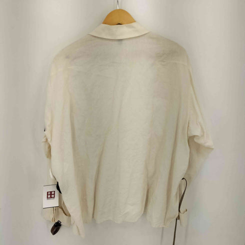 サンシー SUNSEA 20SS 2 TONE LINEN GIGOLO&GIGOLET SHIRT メンズ JPN:3