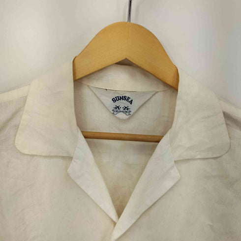 サンシー SUNSEA 20SS 2 TONE LINEN GIGOLO&GIGOLET SHIRT メンズ JPN:3