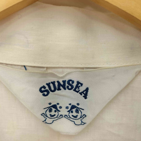 サンシー SUNSEA 20SS 2 TONE LINEN GIGOLO&GIGOLET SHIRT メンズ JPN:3