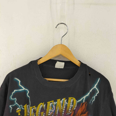 Caribbean Dream 90s 両面プリントTシャツ American Thunder Tシャツ メンズ import:L
