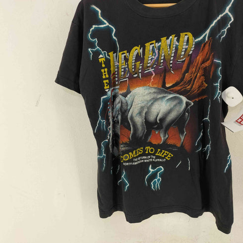 Caribbean Dream 90s 両面プリントTシャツ American Thunder Tシャツ メンズ import:L
