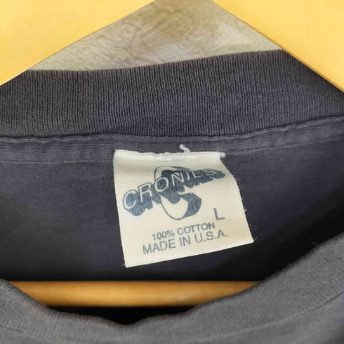 CRONIES MADE IN USA 両面プリントTシャツ ROCK&ROLL HOLL OF FAME メンズ import:L
