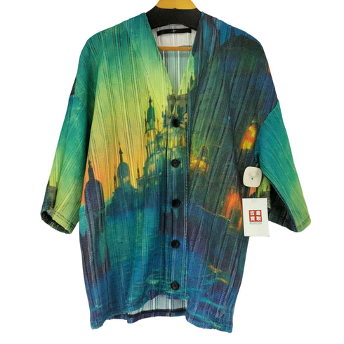 ノーアイディー NO ID. 総柄シアーニットCD メンズ ONE SIZE
