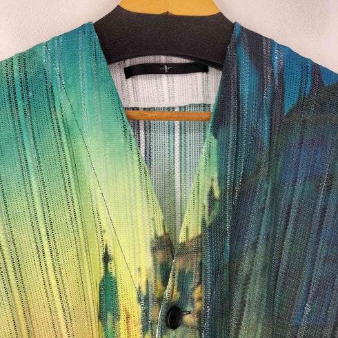 ノーアイディー NO ID. 総柄シアーニットCD メンズ ONE SIZE