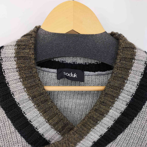 スドーク soduk 23SS up side down knit top レディース