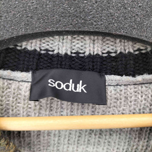スドーク soduk 23SS up side down knit top レディース