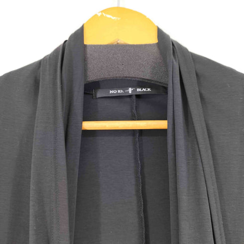 ノーアイディーブラック NO ID.BLACK ドルマンスリーブドレープガウン メンズ ONE SIZE