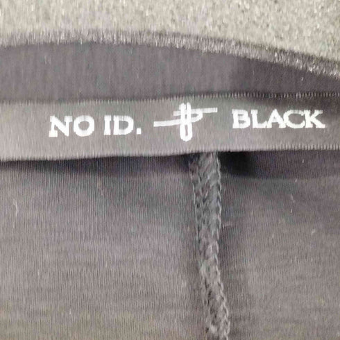 ノーアイディーブラック NO ID.BLACK ドルマンスリーブドレープガウン メンズ ONE SIZE