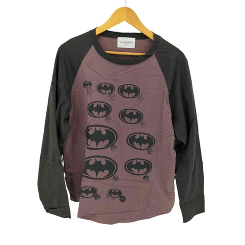 ブラックウィドゥ BLACK WEIRDOS 23AW Batman Raglan LS Tee メンズ JPN:L