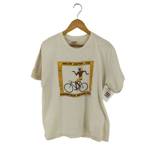 ヘインズ Hanes 90s MADE IN USA 両面プリントTシャツ NAPERVILLE BICYCLE CLUB @1993年コピーライト メンズ import:L