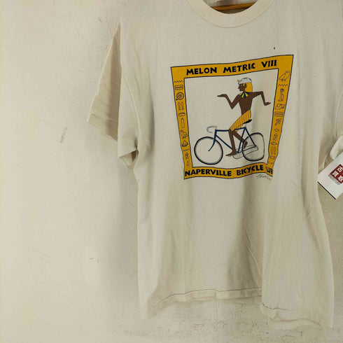 ヘインズ Hanes 90s MADE IN USA 両面プリントTシャツ NAPERVILLE BICYCLE CLUB @1993年コピーライト メンズ import:L