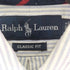 ラルフローレン RALPH LAUREN 90S CLASSIC FIT ストライプシャツ ポニー刺繍 メンズ import:M