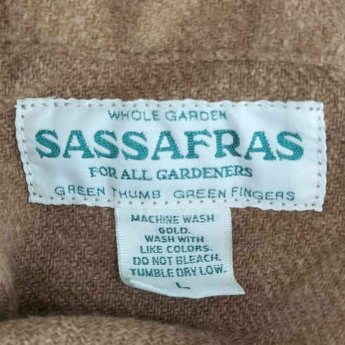 ササフラス SASSAFRAS GARDENER OPEN HALF メンズ L