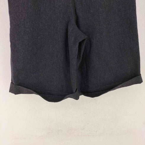 レコパン LES COPAINS MADE IN ITALY レザー切替 メルトンウールクロップドパンツ LAMPO レディース 1