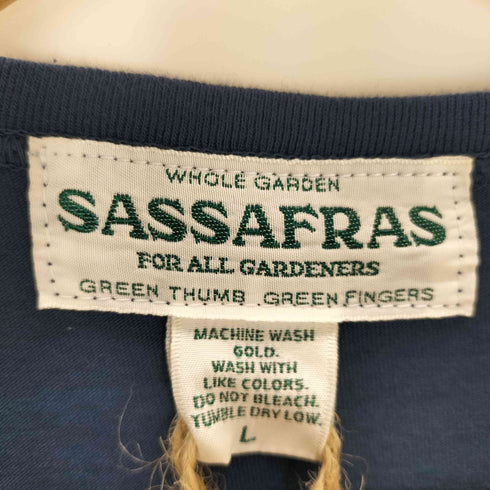 ササフラス SASSAFRAS HIGHT FLASH BORDER T 1/2 メンズ L