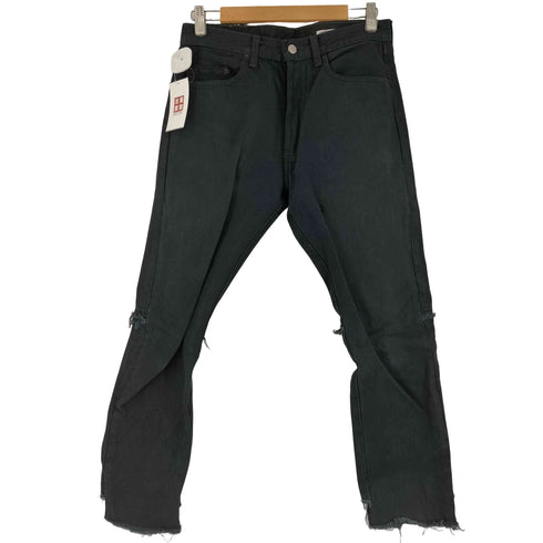 オールドパーク OLDPARK Levis再構築 ブラックデニムパンツ メンズ JPN:S