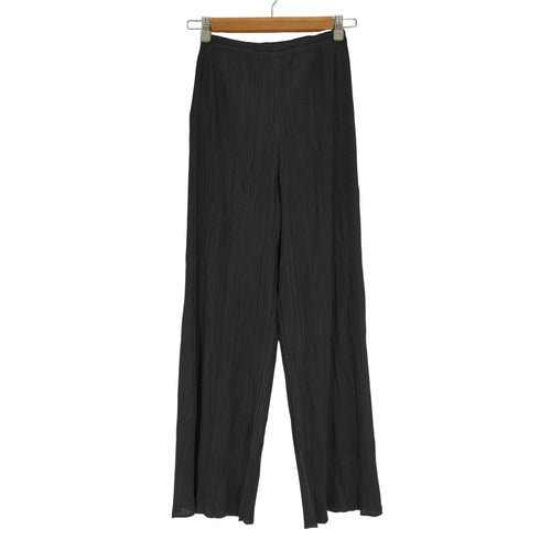 プリーツプリーズイッセイミヤケ PLEATS PLEASE ISSEY MIYAKE 00AW プリーツ ポリエステル イージー パンツ レディース JPN:3
