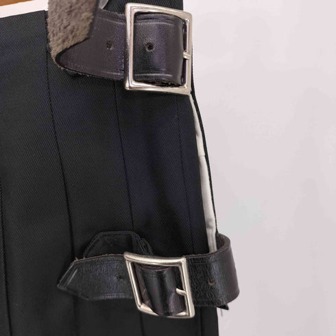 コムデギャルソンオムプリュス COMME des GARCONS HOMME PLUS 09S AD2009 サイドベルト アクリルラップスカート メンズ JPN:S