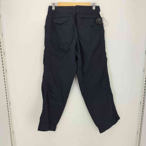 カラービーコン kolor BEACON 23SS D-NAVY 製品染めチノクロス スラックスパンツ メンズ JPN:2