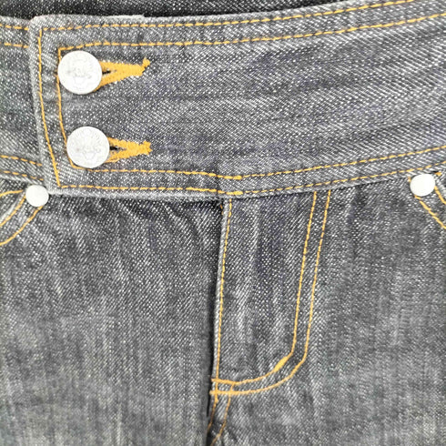 ヴィヴィアンタム VIVIENNE TAM 00S ブーツカットデニムパンツ Y2K レディース JPN:0