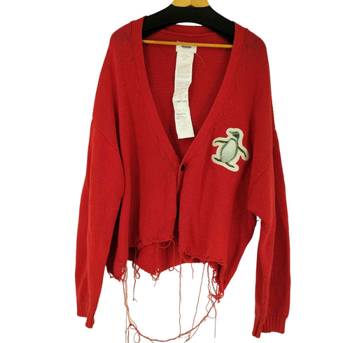ダブレット doublet 3D PATCH CUT CARDIGAN メンズ JPN:M