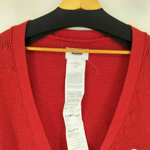 ダブレット doublet 3D PATCH CUT CARDIGAN メンズ JPN:M