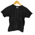 ブラックコムデギャルソン BLACK COMME des GARCONS AD2012 13SS ステッチデザイン クルーネックTシャツ レディース JPN:XS