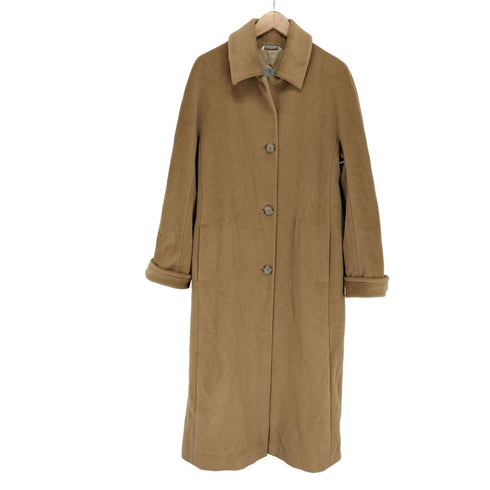 マックスマーラ MAX MARA MADE IN ITALY 白タグ ウールステンカラーコート レディース 42