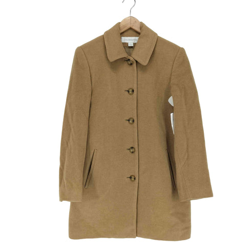 リズ クレイボーン LIZ Claiborne キャメルヘアーステンカラーコート CAMEL HAIR レディース 6