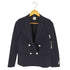 ロクビューティーアンドユースユナイテッドアローズ 6 BEAUTY & YOUTH UNITED ARROWS MIX T/C/Pu ダブルブレスト テーラードジャケット レディース 36