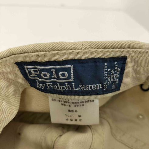ポロバイラルフローレン Polo by RALPH LAUREN ポニー刺繍 6パネルキャップ メンズ