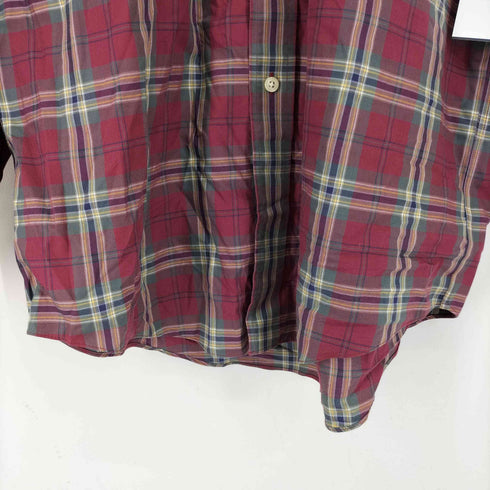 ブルックスブラザーズ BROOKS BROTHERS 346 チェックボタンダウンシャツ メンズ JPN:M